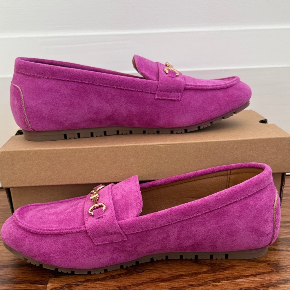 New! Elegant Suede Loafers